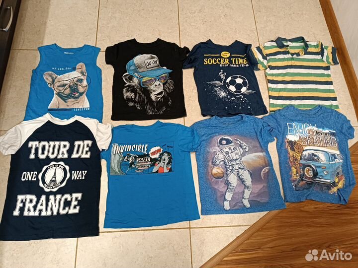 Вещи пакетом на мальчика рост 128 134