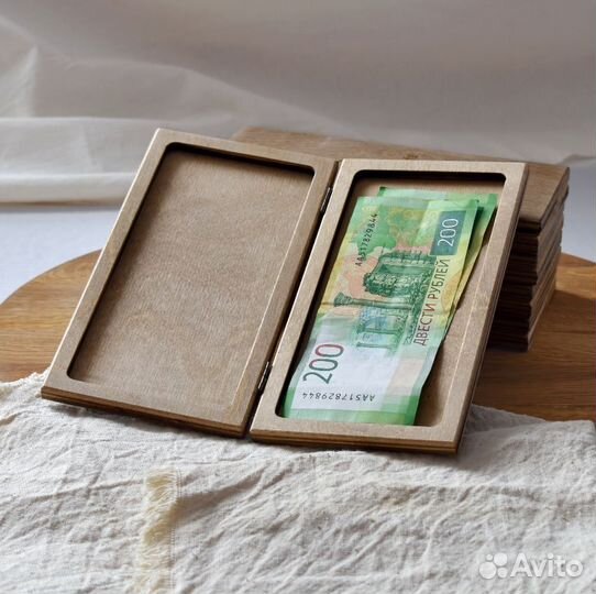 Деревянные купюрницы (счётницы)