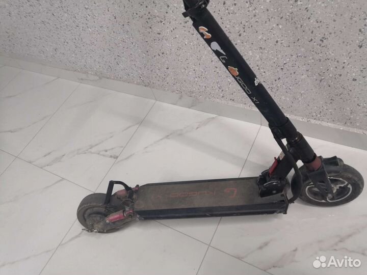 Электросамокат kugoo X1 на запчасти