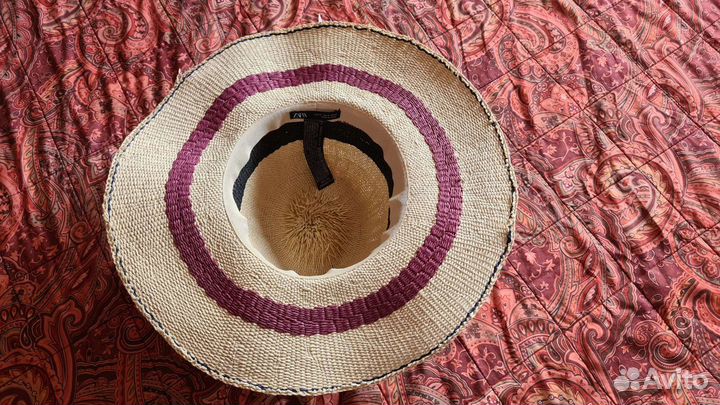 Женская соломенная шляпа Zara