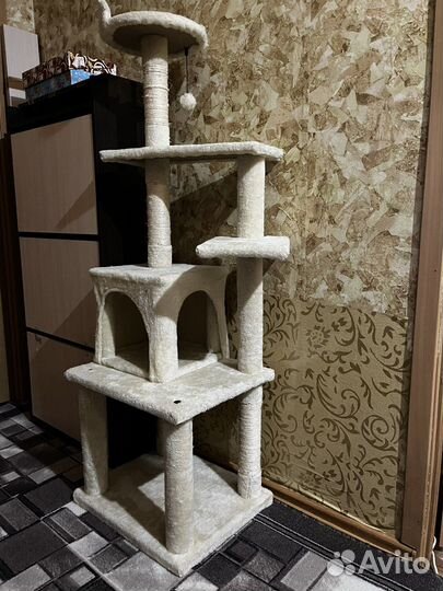 Когтеточка-домик для кошки