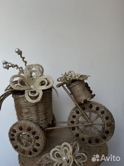 Велосипед из джута