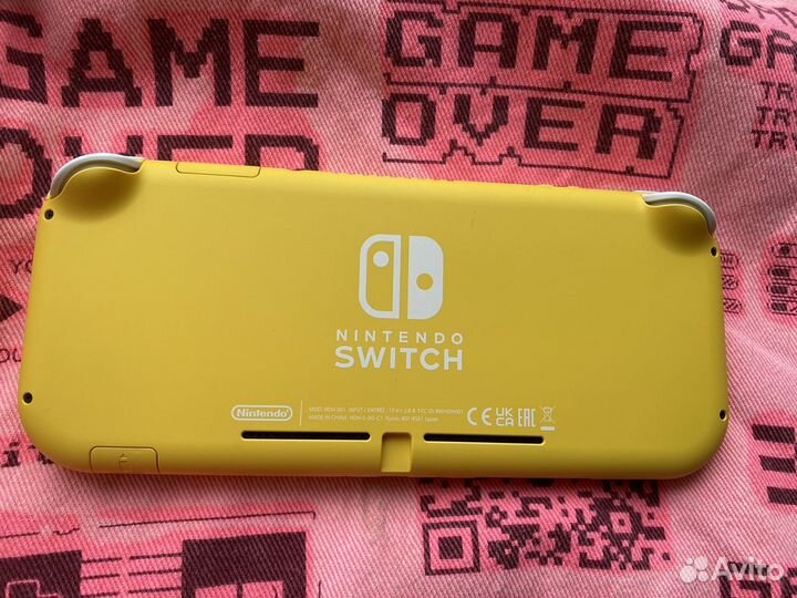 Чипованная Новая Nintendo switch lite