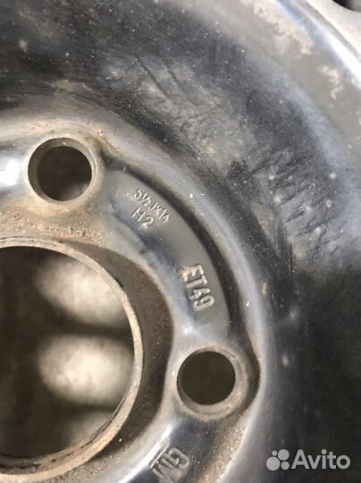 Диски штампованные R14 Chevrolet Dewoo