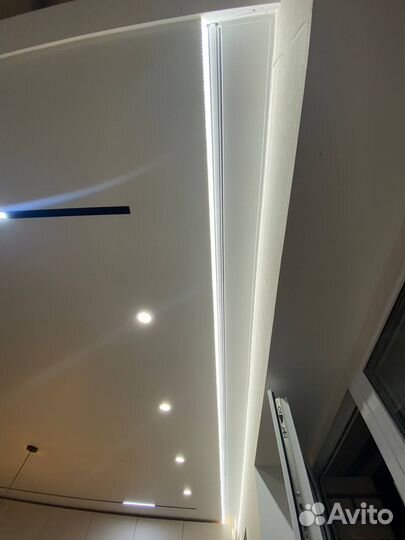 Ремонт натяжных потолков