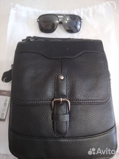 Продам мужскую сумку из натуральной кожи