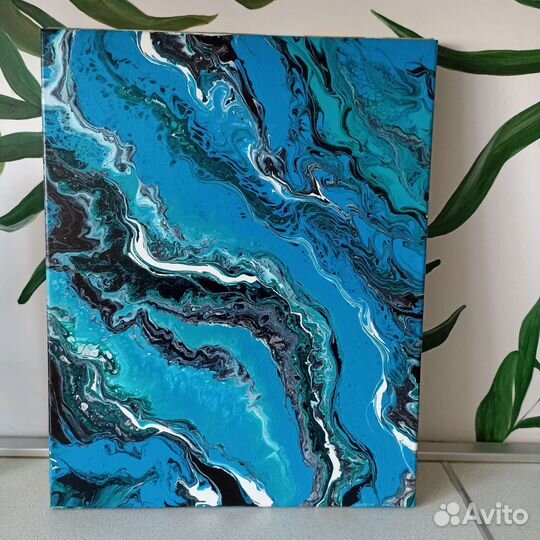 Картина акрилом на холсте