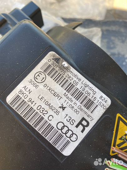 Фара правая audi a4 2012 b8/8k