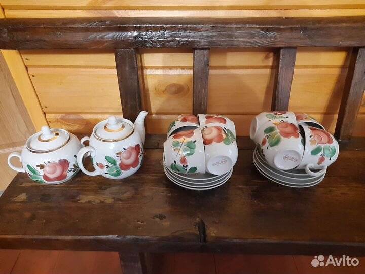 Чайный сервиз СССР барановка