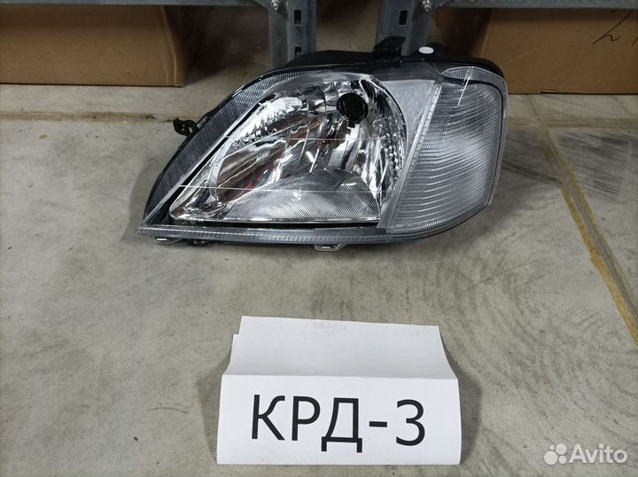 Фара левая Renault Logan 1 2004-2014