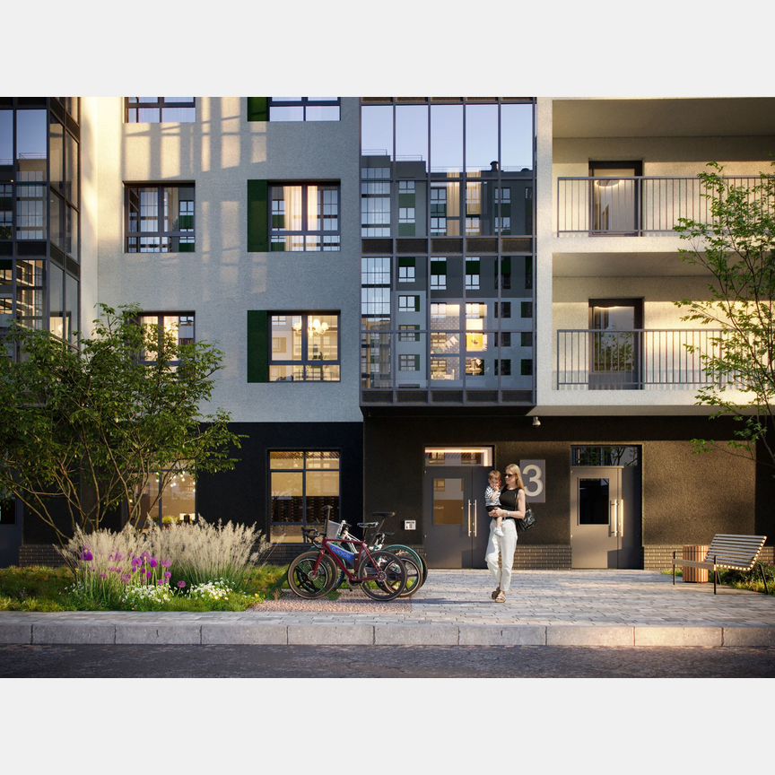2-к. квартира, 54 м², 10/12 эт.