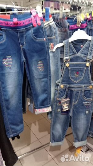 Джинсы на девочку
