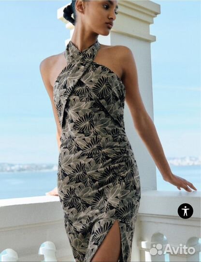 Платье zara новая коллекция 2024