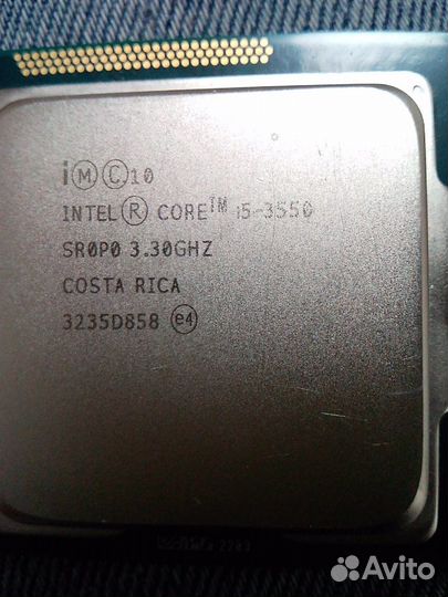 Комплект Core i5-3550 + м.плата+16