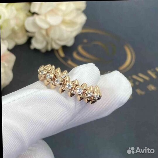 Кольцо Cartier Clash De Cartier с бриллиантами 0,62ct