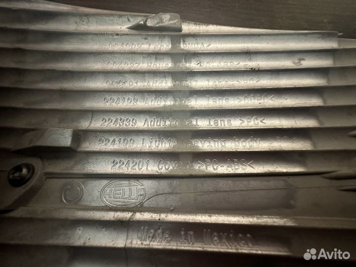 Фонари задние bmw X6 e71