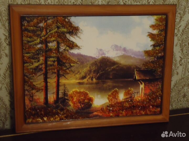 Картины маслом и на камне