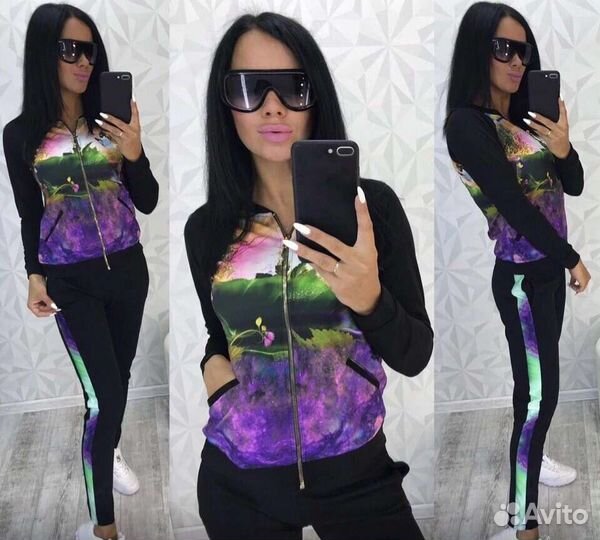 Спортивный костюм женский, подростковый размер xs