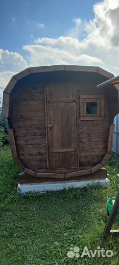 Баня бочка