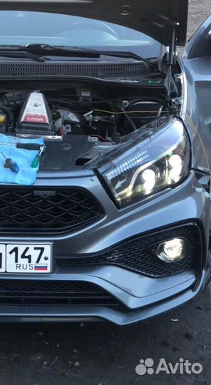 Фары на весту