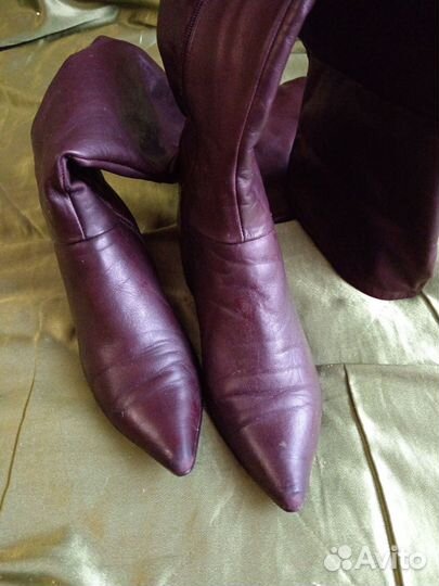 Сапоги ботфорты 40р