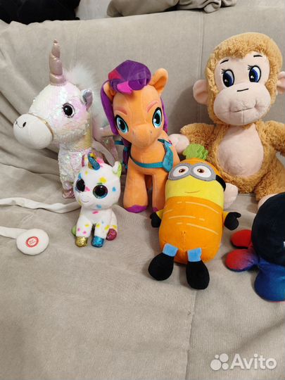 Мягкие игрушки пакетом интерактивные