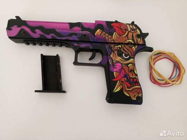 Деревянный резинкомёт Vozwooden Deagle Orochi