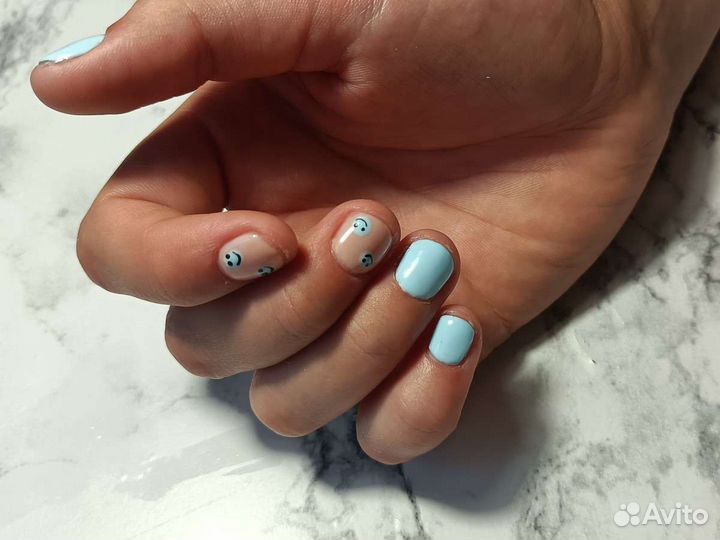 Маникюр с покрытием