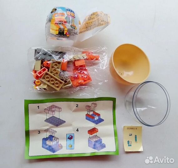 Детский конструктор City в яйце