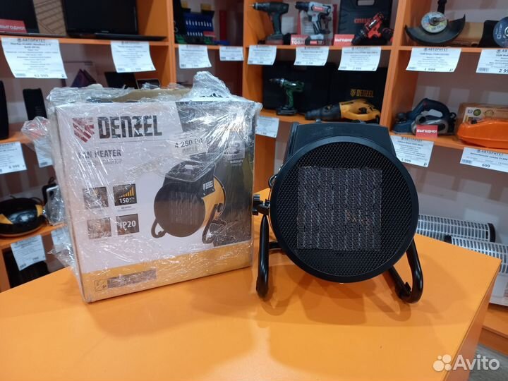 1) Пушка тепловая Denzel(DHC 3-150)