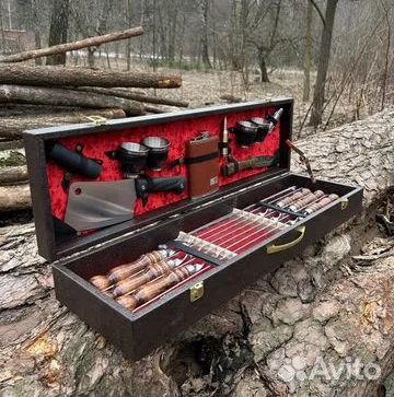 Подарочный набор для мужчины с шампурами