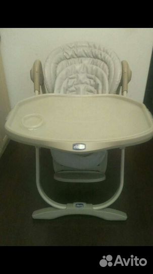 Стульчик для кормления chicco polly magic