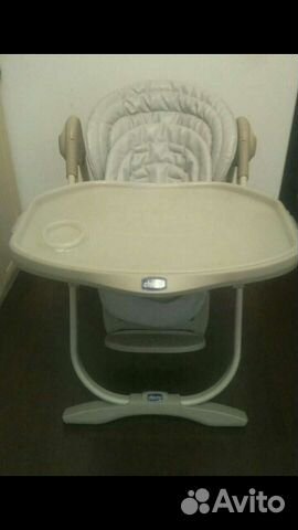 Стульчик для кормления chicco polly magic