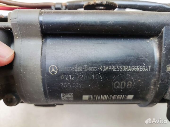 Компрессор пневмоподвески Mercedes w212 w218