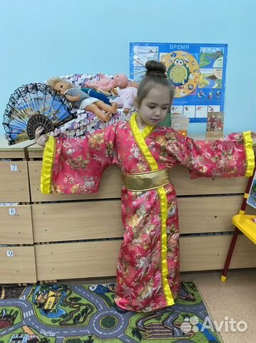 Костюм японки (гейши) на утренник