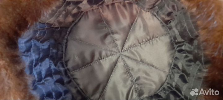 Норковая шапка мужская