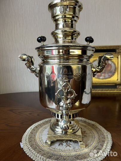 Самовар банка Аленчиков и Зимин москва на 3 л