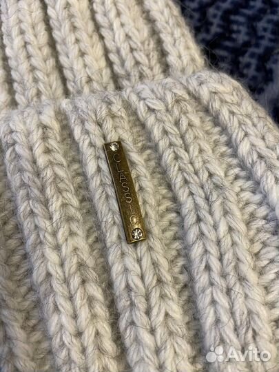 Комплект шапка и снуд женский