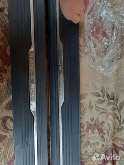 Пороги range rover sport