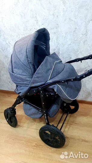 Детская Коляска 2 в 1 Platinum, в подарок конверт