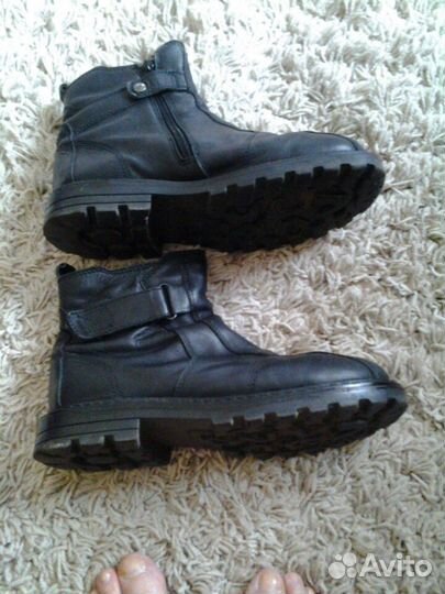 Сапожки нат. кожа