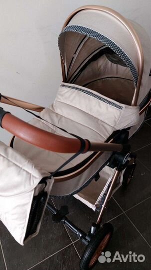 Коляска трансформер 2 в 1 Luxmom