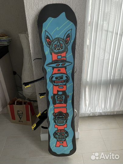 Сноуборд capita и крепления bfsnowboards