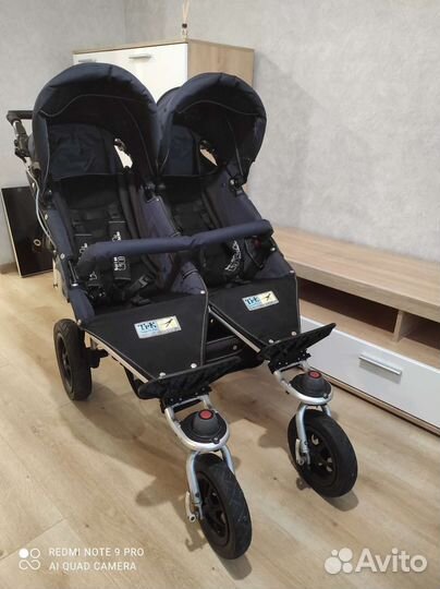 Коляска для двойни/близнецов TFK Twinner Twist Duo