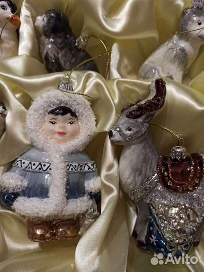 Елочные игрушки Ирена 9 шт