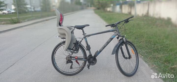 Stels Navigator 500 с детским креслом Hamax