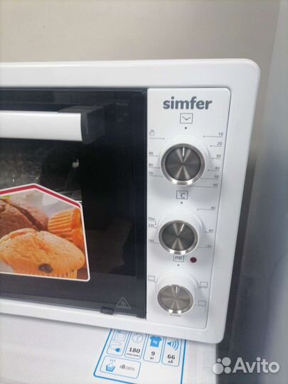 Мини печь новая большая 45 литров