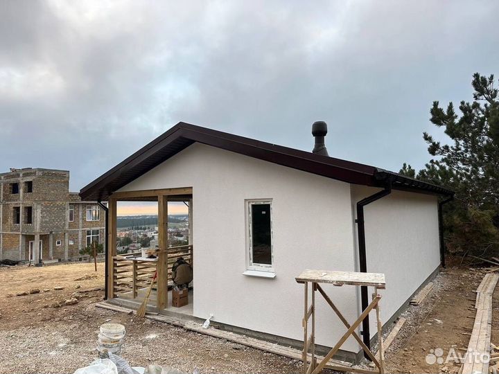 Строительство домов для базы отдыха