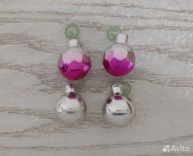 Ёлочные игрушки мини СССР