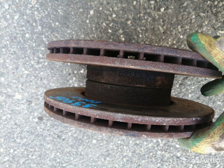 Диск тормозной передний комплект Ford Focus 2